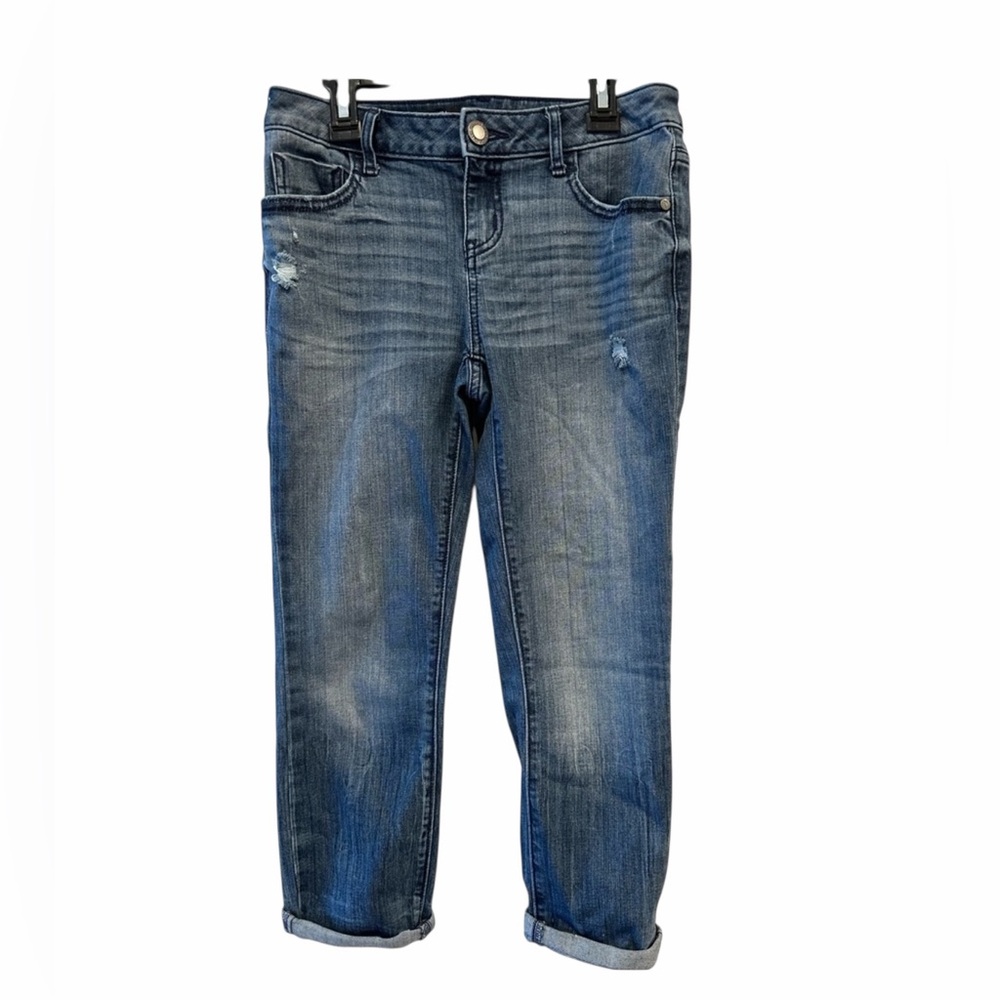 Simply Vera Wang Capri Mid Rise Denim